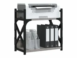Cajonera De Escritorio|Prolenta Premium - Soporte de impresora 2 niveles Sonoma 40x20x40 cm