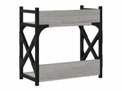 Cajonera De Escritorio|Prolenta Premium - Soporte de impresora 2 niveles Sonoma 40x20x40 cm