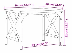 Cajonera De Escritorio|Prolenta Premium - Soporte de impresora madera ingeniería 40x30x31 cm