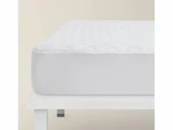 PIKOLIN Protector colchón 150x196cm| HOME| Microfibra| OEKO-TEX| 32cm Blanco Discount
