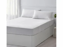 PIKOLIN Protector de colchón 140x196cm| PKH Essential| Impermeable| Hasta 32cm Blanco Hot