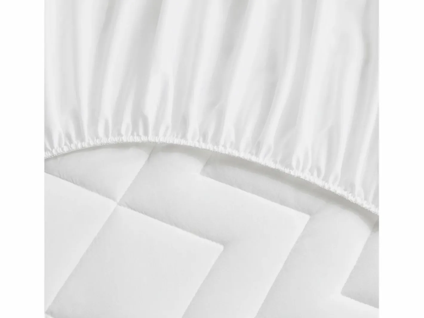 PIKOLIN Protector de colchón 105x196cm| HOME| Hasta 32cm| Transpirable Blanco Clearance