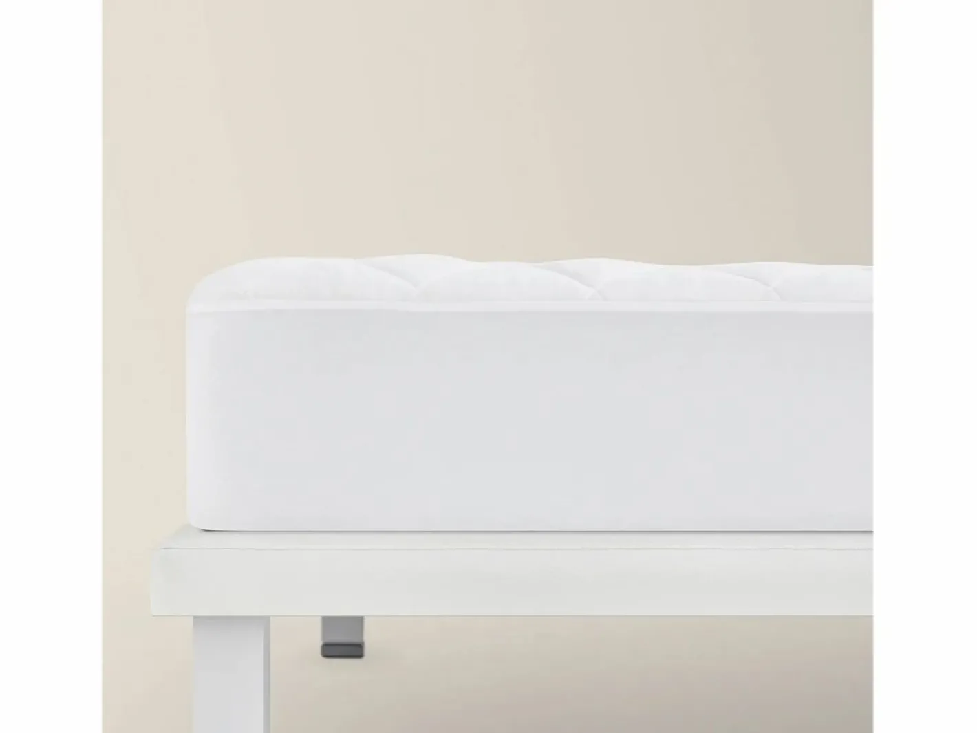 PIKOLIN Protector de colchón 105x196cm| HOME| Hasta 32cm| Transpirable Blanco Clearance