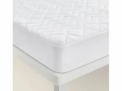 PIKOLIN Protector de colchón 140x196cm| HOME| Hasta 32cm| Transpirable Blanco Outlet