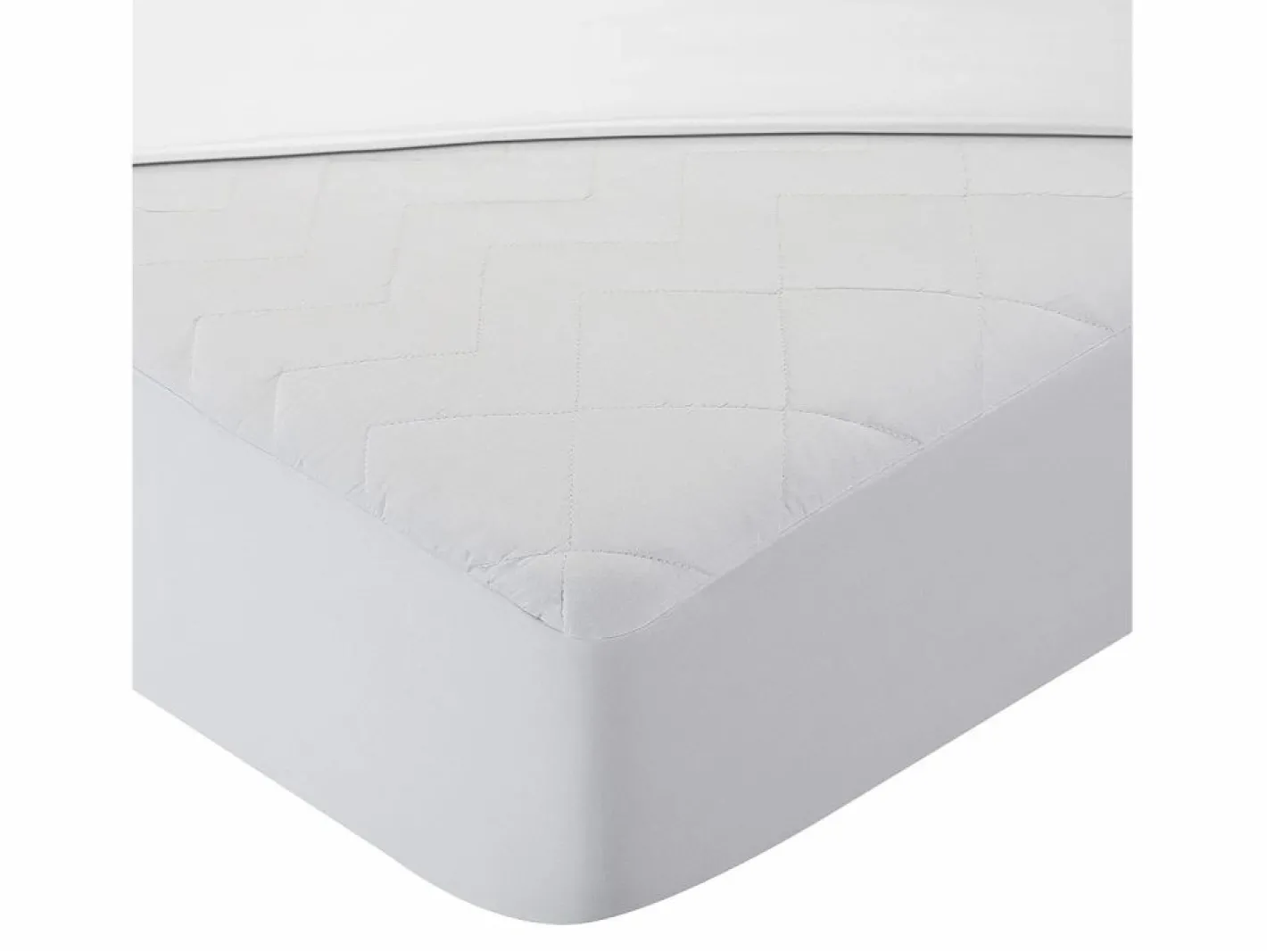 PIKOLIN Protector de colchón 200x196cm| HOME| 100% Algodón| Hasta 32cm Blanco Clearance