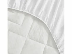 PIKOLIN Protector de colchón 200x196cm| HOME| 100% Algodón| Hasta 32cm Blanco Clearance