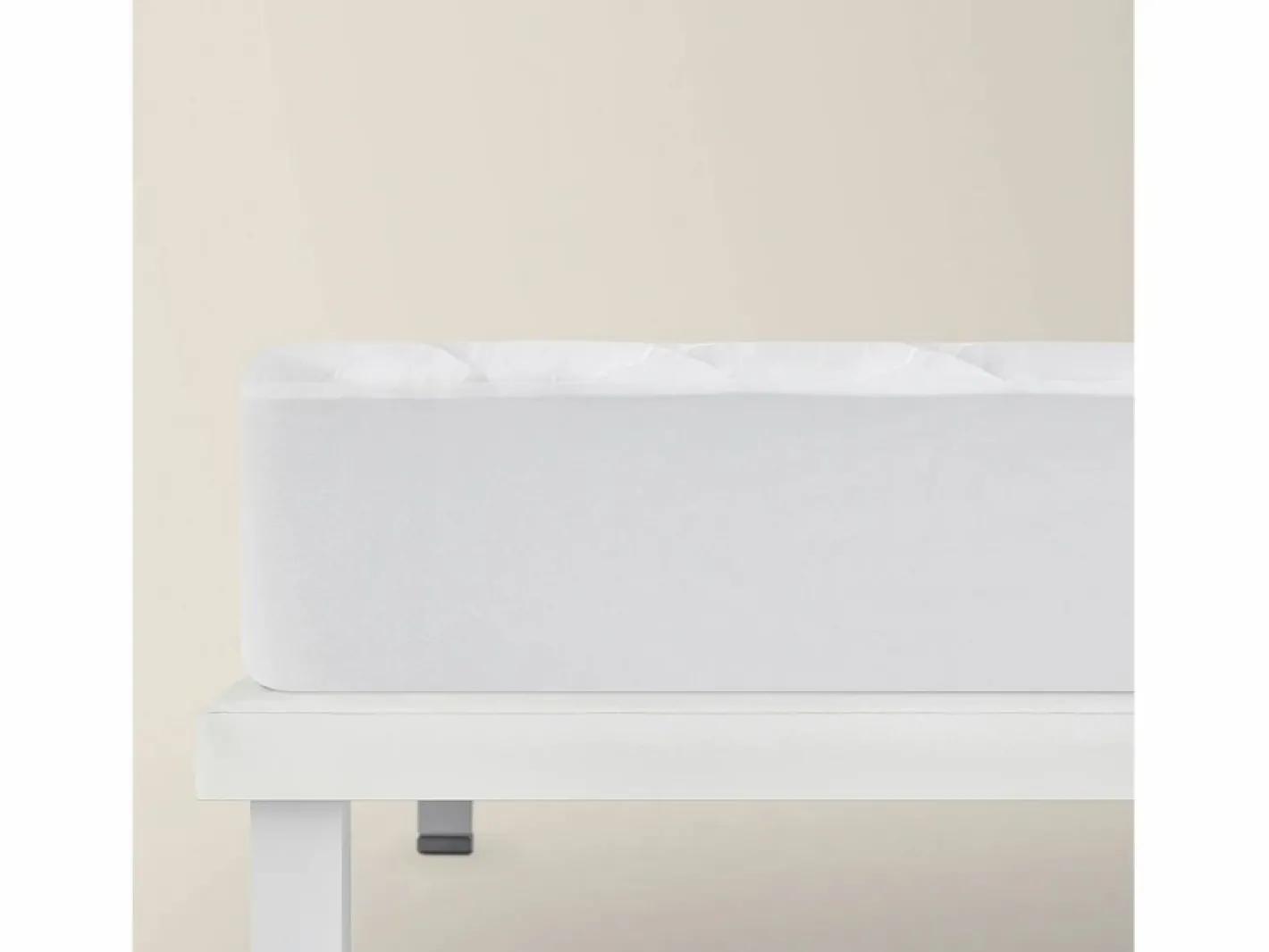 PIKOLIN Protector de colchón 200x196cm| HOME| 100% Algodón| Hasta 32cm Blanco Clearance