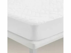 PIKOLIN Protector de colchón 135x196cm| HOME| Impermeable| Hasta 32cm Blanco