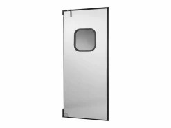 Puerta Batante SucceBuy de Acero Inoxidable, con Panel Simple para Apertura de Puerta de 91 x 213 cm, Fácil de Instalar, Funcionamiento Fluido y Silencioso^ Best
