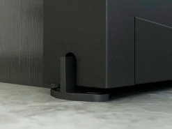 Puerta corredera - aluminio y vidrio templado - Alt. 205 x Ancho 93 cm - WILDEN II^Vente-unique