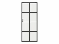 Vente-unique Puerta Corredera|Puerta corredera - vidrio templado - Alt. 205 x Ancho 93 cm - WILDEN II