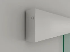 Puerta corredera con aplique de cristal HEIDI Alt.205x93 cm^Vente-unique Online