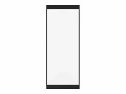 Vente-unique Puerta Corredera|Puerta corredera invisible en aluminio y cristal templado traslúcido - 93 x 210 cm - TORIPA