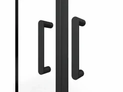 Puerta de ducha corredera doble de metal - Antical - 140 x 195 cm - BAVIODA^Shower & Design Best