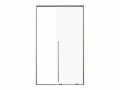 Shower & Design Puerta de ducha corredera, 120 cm, color metalizado, COVINGTON Gris Online