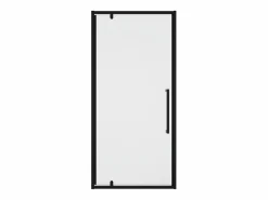 Puerta de ducha pivotante mate estilo industrial, cristal templado, 80 x 195 cm TAMRI^Shower & Design New