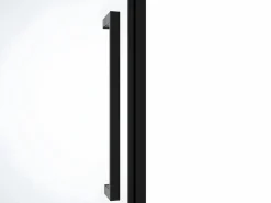 Puerta de ducha pivotante mate estilo industrial, cristal templado, 80 x 195 cm TAMRI^Shower & Design New