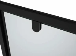 Puerta de ducha pivotante mate estilo industrial, cristal templado, 90 x 195 cm TAMRI^Shower & Design Best