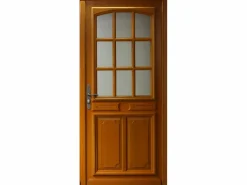 Puerta de Entrada de Madera Exo Modelo 'Marine' 215X90 Empuje a la Derecha sin manilla^GD Menuiseries New