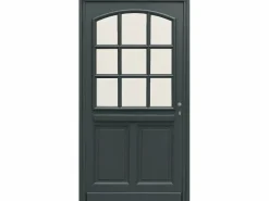 GD Menuiseries Puerta de Entrada de Madera Exo Modelo 'alexa' 215X90 Zurda sin manilla Color natural claro Outlet