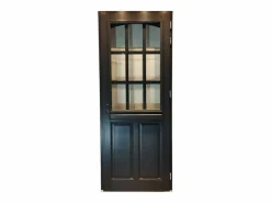 GD Menuiseries Puerta De Entrada|Puerta de Entrada de Madera Exo Modelo 'alexa' 215X80 Zurda con Manilla y Barril sin manilla