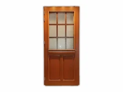 Puerta de entrada de madera 'Alena' 215X80 batiente recta Se vende con manilla y cerradura sin manilla^GD Menuiseries Outlet