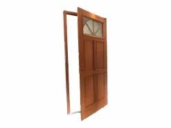 GD Menuiseries Puerta De Entrada|Puerta de Entrada 'Ferji' 215X90 Empuje a la Izquierda Vendida con Manilla y Cerradura sin manilla