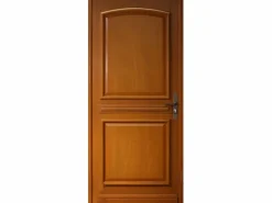 GD Menuiseries Puerta de entrada Modelo Garnier Poussant Gauche 215 X 80 (Cote Tableau) sin manilla Marru00f3n Discount