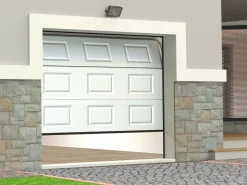 Puerta de garaje seccional motorizada CAOPAS^Vente-unique