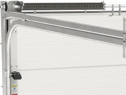 Somfy Puerta De Garaje|Puerta de garaje seccional con motor efecto ranurado NORIA