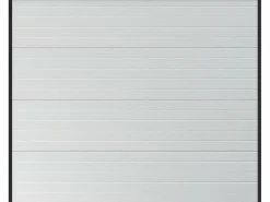 Puerta de garaje seccional motorizada efecto ranurado NORIA^Vente-unique Discount