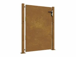 Puerta De Entrada|Puerta de jardín de acero corten de 105 x 155 cm.