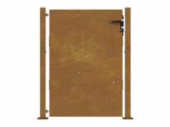Puerta De Entrada|Puerta de jardín de acero corten de 105 x 155 cm.