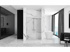 Puerta De La Ducha/Puerta De Ducha Rapid Swing 120 Chrome^Rea