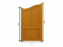 Puerta de madera 'Completa' Anchura 1 M Altura 1,60/1,80 sin manilla^GD Menuiseries Online