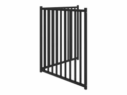 Puerta de perros plegable 2 paneles madera abeto 160 cm^Clicnbuy Clearance