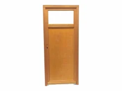 GD Menuiseries Puerta de Servicio de Madera 'Pagos' Modelo 200X80 Empuje a la Derecha (Dimensiones de la Mesa) sin manilla Color natural claro Discount