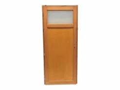GD Menuiseries Puerta de Servicio de Madera 'Pagos' Modelo 200X80 Empuje a la Derecha (Dimensiones de la Mesa) sin manilla Color natural claro Discount