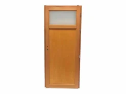 Puerta De Servicio Pagos De Madera, Al.200xl.90 p.izq + Tirador Y Cilindro (ref 01245F924) Tabla Dimensiones sin manilla^GD Menuiseries Sale