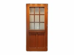 GD Menuiseries Puerta De Entrada|Puerta Entrada Madera 'Alena' 215X80 Empuje Izquierdo (Medidas Tabla) sin manilla