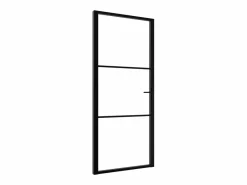 Puerta Con Marco|Puerta interior vidrio ESG y aluminio 102,5x201,5 cm ES625034