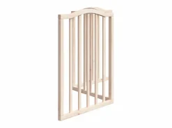 Clicnbuy Seguridad Para Mascotas|Puerta para perros plegable 3 paneles madera de álamo 150 cm