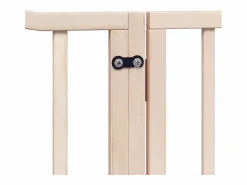 Puerta para perros plegable 12 paneles madera de álamo 960 cm^Clicnbuy Discount