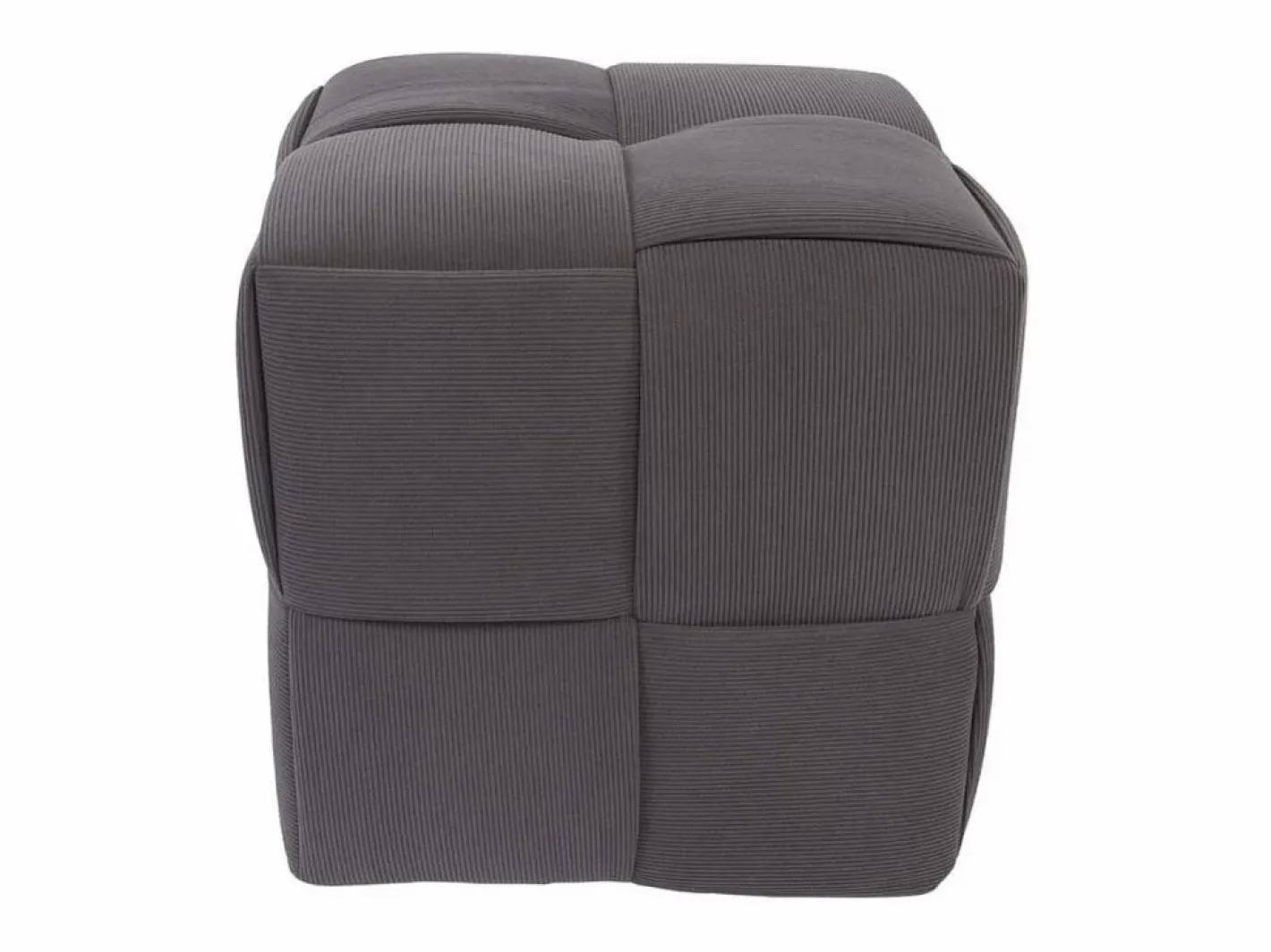 ADEC Accesorios De Almacenaje|Cesta|Puf Courdoruy diseño cuadrado 41x45x45 cm