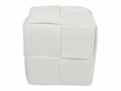 Puf Courdoruy diseño cuadrado 41x45x45 cm^ADEC Outlet