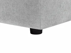 Puf en tela texturizada con efecto acolchado APOLIU^Vente-unique Clearance