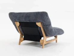 Puf Gigante Blanco de Tela Corduroy, Ergonomico con Respaldo 100x120x76 cm, para Salón y Dormitorio de Adultos^ Online