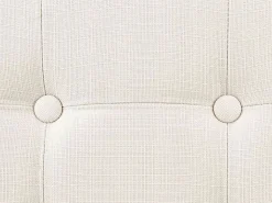 Atmosphera Puf Plegable Doble Lysandre Contemporáneo Terciopelo Tapa 76x38 cm Beige Best