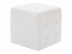 Reposapiés|Pufs 2 uds 30 x 30 x 30 cm Polipiel