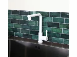 Essebagno Pure II mezclador para fregadero Blanco Discount